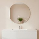 Ver imagem 5 de Espelho Redondo 80cm com Suporte Incluso sem Moldura