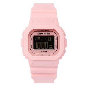Relógio Mormaii Feminino Ref: Mo0303a/8t Digital Rosa