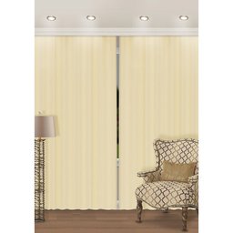 Cortina Blackout Corta Luz Plástico PVC Trilho 2 - 1