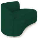 Ver imagem 6 de Sofá 2 Lugares para Sala 140cm Orgânico Wendi Boucle Verde I01 - Mpozenato