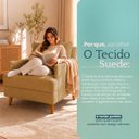 Ver imagem 7 de Kit 2 Poltronas Decorativas Serena Suede para Sala Recepção Escritório Conforto Luxo Contemporâneas