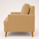 Ver imagem 2 de Kit 2 Poltronas Decorativas Serena Suede para Sala Recepção Escritório Conforto Luxo Contemporâneas
