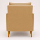 Ver imagem 4 de Kit 2 Poltronas Decorativas Serena Suede para Sala Recepção Escritório Conforto Luxo Contemporâneas