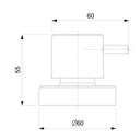 Ver imagem 2 de Acabamento Registro Base Celite 1/2" 3/4" 1" Basic Cromado Celite