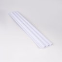 Ver mais imagens de Kit 12 Placas Ripado de Pvc Slim 10 Cm X 90 Cm Fabelle Bianco