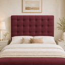 Ver imagem 1 de Cabeceira Ana Estofada Suede p/ Cama Box Solteiro 90cm Quarto