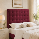 Ver imagem 4 de Cabeceira Ana Estofada Suede p/ Cama Box Solteiro 90cm Quarto