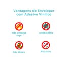 Ver imagem 4 de Adesivo Envelopamento Móveis Cinza Claro Fosco 2mx50cm