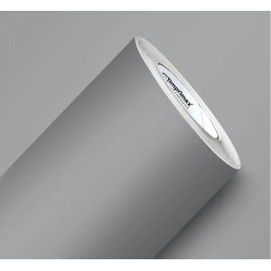 Adesivo Envelopamento Móveis Cinza Claro Fosco 2mx50cm