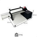 Ver imagem 3 de Cilindro Laminador Elétrico Malta 28 Cm com Cortador de Talharim Preto 127v 3117003