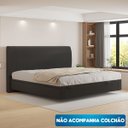 Ver imagem 2 de Cama Baú Casal Flutuante King Size Space Couro Ecológico Pu - Skybox