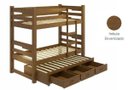 Ver imagem 2 de Treliche Solteiro com Cama Auxiliar 3 Gavetas - Imbuia