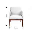 Ver imagem 4 de POLTRONA SLIM STRAUB - Branca