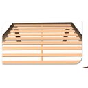 Ver imagem 4 de Cama de Casal de Madeira Reta Kasper - Castanho