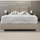 Ver imagem 3 de Cama Reforçada com Cabeceira Módena Linho Bege Rbl Queen 1,95 X 2,05