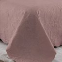 Ver imagem 4 de Colcha Ultrassônica - Queen Size - Classic - C/ Porta Travesseiros - Rosa Chá - Rozac