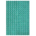 Ver imagem 2 de Tapete para Quarto Geometrico Verde e Branco 100x150