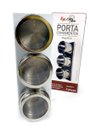 Ver imagem 2 de Porta Temperos Condimentos Magnético Com 4 Peças Utensilio Para Cozinha