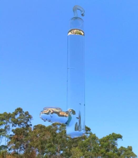 Bebedouro Gigante De Vidro Para Pássaros Ar Livre 200 Ml - 3