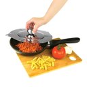 Ver imagem 7 de Tampa Panela Retratil Ajustavel Universal Frigideira Inox