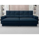 Ver imagem 2 de Sofá Pegasus 2,50M Assento Retrátil e Reclinável Velosuede Petróleo - NetSofás