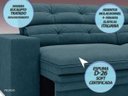 Ver imagem 3 de Sofá Pegasus 2,50M Assento Retrátil e Reclinável Velosuede Royal - NetSofás