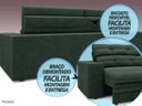 Ver imagem 7 de Sofá Pegasus 2,50M Assento Retrátil e Reclinável Velosuede Verde - NetSofás