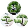 Vaso Planta Artificial Verde Bonsai Flores Decoração Mesa - 4