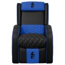 Ver imagem 3 de Poltrona Gamer Troia Streammer Reclinável Luxo Resistente até 150kg:corino Preto/azul