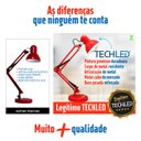 Ver imagem 3 de Luminária Pixar Articulada Vermelha Abajur de Mesa Garra e Base