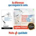 Ver imagem 3 de Luminária Articulavel Pixar para Escritório com Garra e Base Branca