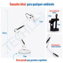 Ver imagem 7 de Luminária Articulavel Pixar para Escritório com Garra e Base Branca