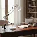 Ver imagem 1 de Luminária Articulavel Pixar para Escritório com Garra e Base Branca