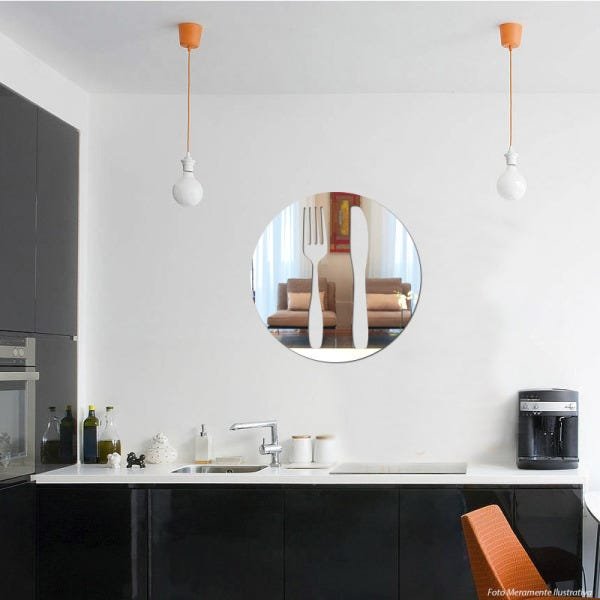 Espelhos Decorativos em Acrílico Cozinha - 1