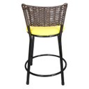 Ver imagem 5 de Banquetas Baixa Para Cozinha Hawai Café 4Un Assento Amarelo