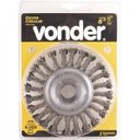 Ver imagem 2 de Escova circular 6" x 1/2" x 7/8" torcida Vonder