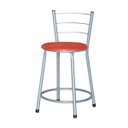 Ver imagem 2 de Banqueta Baixa Ratan Cinza Cristal 3un - Vermelho