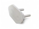 Ver imagem 5 de Kit 100 Pçs Protetor de Tomada Tampa Antichoque Bebe Branco