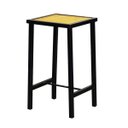 Ver imagem 1 de Banqueta Baixa Industrial Madeira Natural