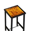 Ver imagem 4 de Banqueta Baixa Industrial Imbuia 4un