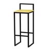 Banqueta Bistro Industrial Premium Madeira Natural 2un - 3