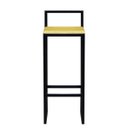 Ver imagem 3 de Banqueta Bistro Industrial Premium Madeira Natural