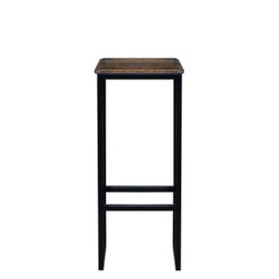 Banqueta Rustico Industrial Imbuia 4un - 4
