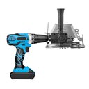 Ver imagem 4 de Adaptador Furadeira Serra Conversor Liga Alumínio Conjunto