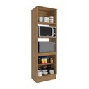 Ver imagem 3 de Kit 2 Fornos Celeste Kappesberg 100% Mdf 4 Portas Nogueira/branco 70cm