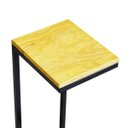 Ver imagem 3 de Mesa Lateral Industrial Madeira Natural