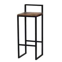 Banqueta Bistro Industrial Premium Imbuia 4un - 3