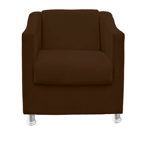 Poltrona para Recepção, Clinica , Salão, Sala Escritório Suede Escolha Sua Cor