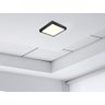 Plafon Led Sobrepor Quadrado 24w 6500k Preto - 5
