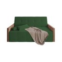 Ver imagem 3 de Sofa Cama 4 Lugares Retrátil e Reclinável Paris 2m Veludo Verde